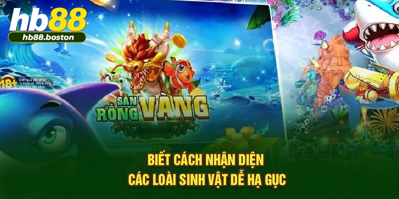 Biết cách nhận diện các loài sinh vật dễ hạ gục