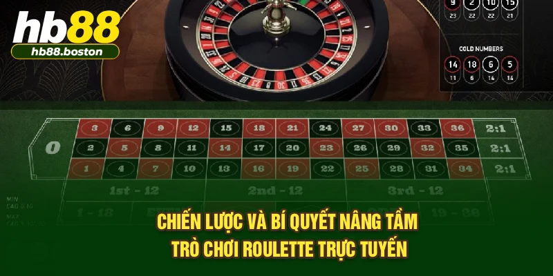 Chiến lược và bí quyết nâng tầm trò chơi roulette trực tuyến
