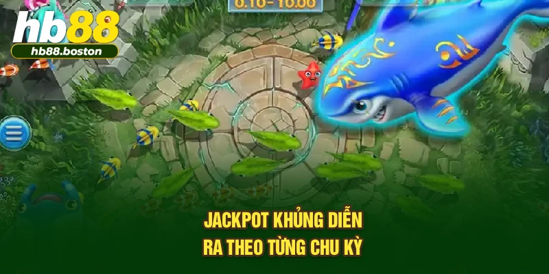 Jackpot khủng diễn ra theo từng chu kỳ 