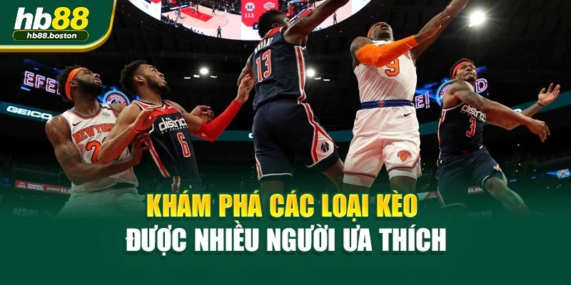 Khám phá các loại kèo được nhiều người ưa thích