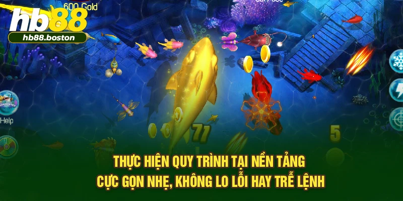 Thực hiện quy trình tại nền tảng cực gọn nhẹ, không lo lỗi hay trễ lệnh